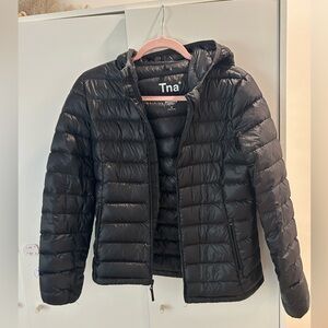 Tna little puff- black size small